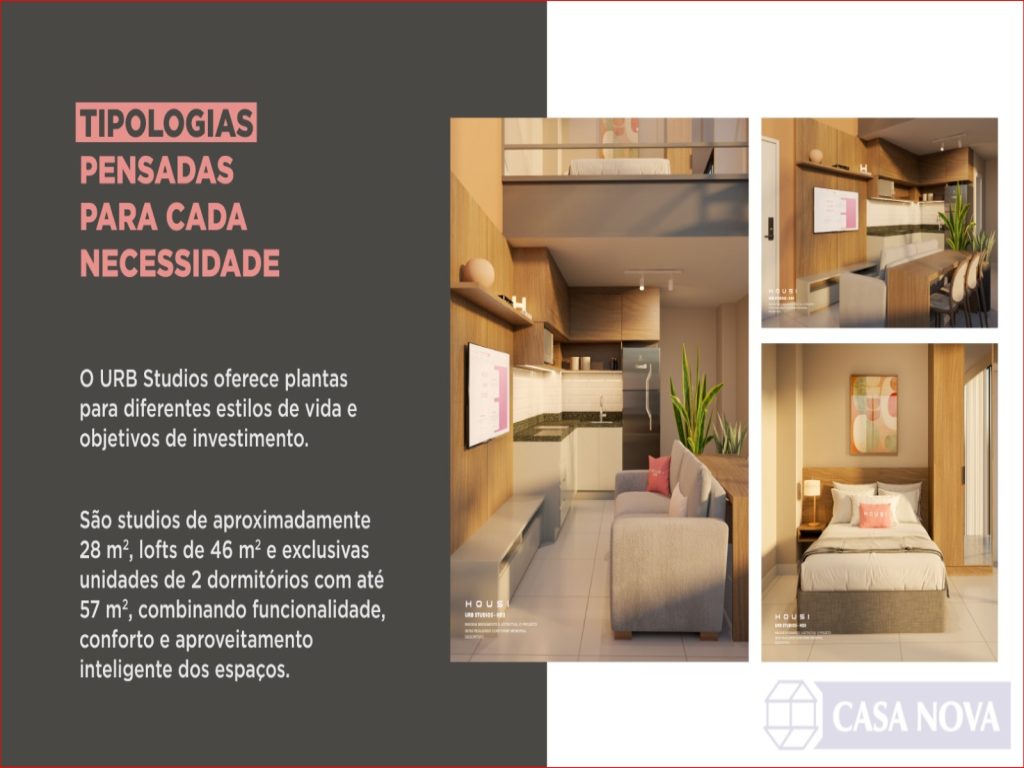 Flat à venda no Centro com 28 m² e 1 quarto — foto 3